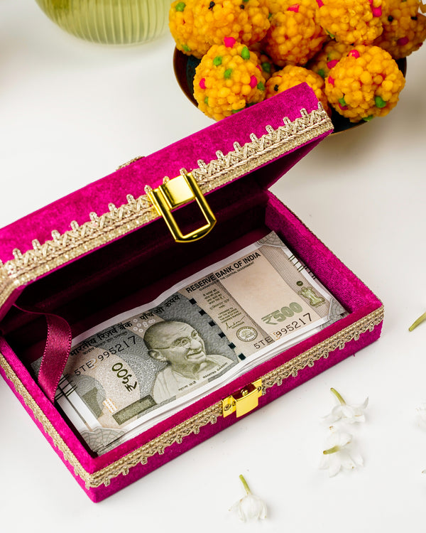 Raani Pink Cash Box