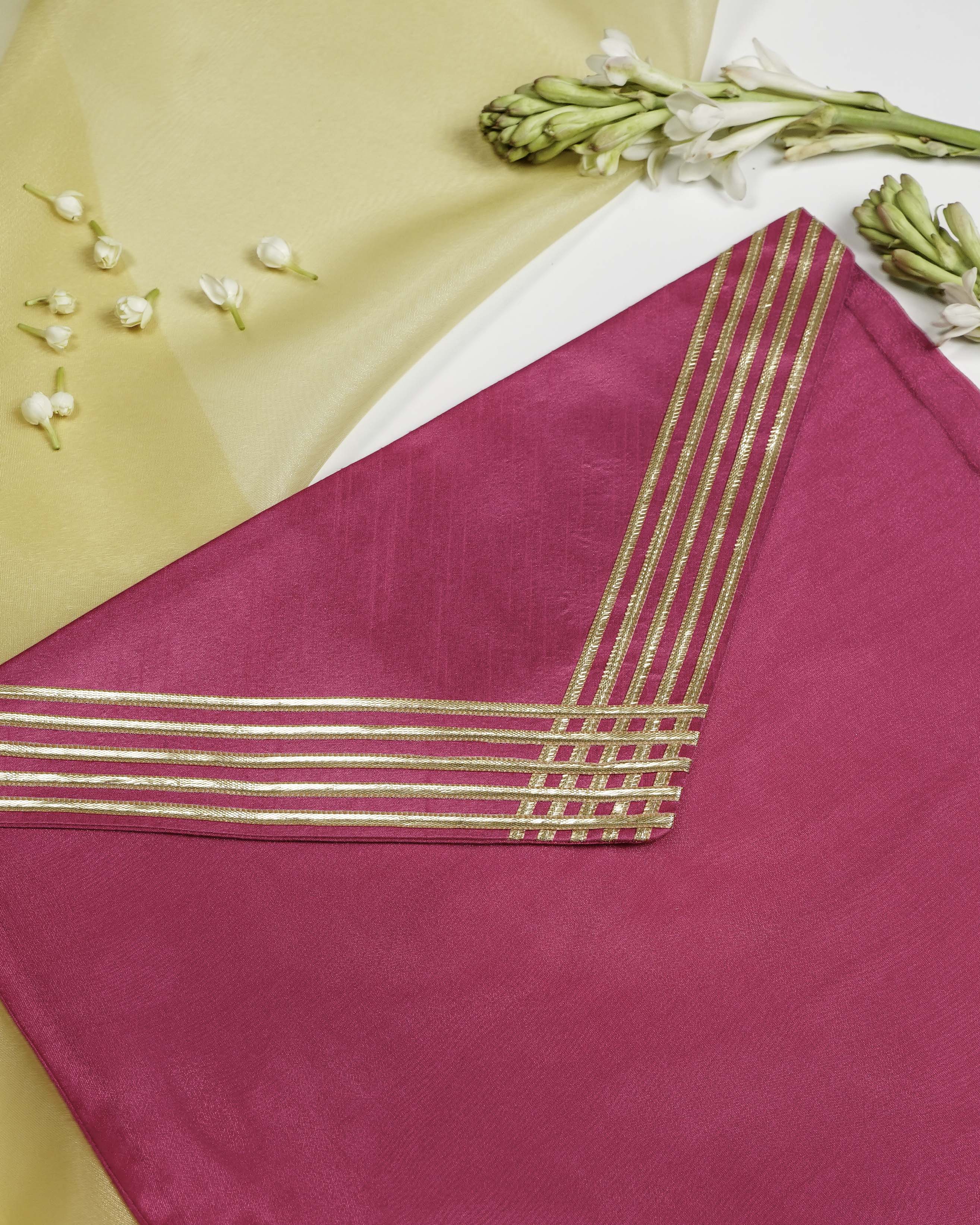 Gulzar Grid Gota Trousseau Bag