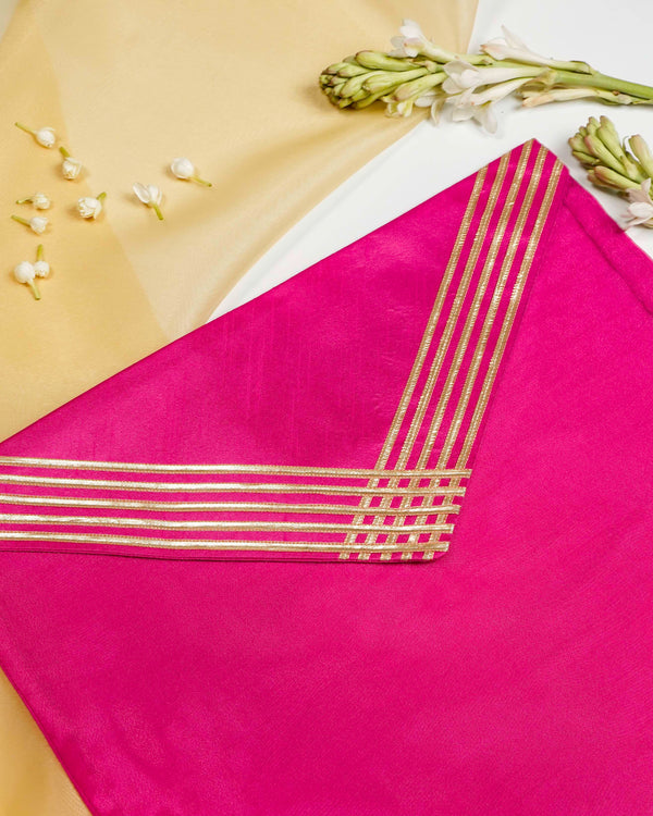 Gulzar Grid Gota Trousseau Bag