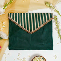 Baagh Full Gota Work with Gold Trims Trousseau Bag - Image 1