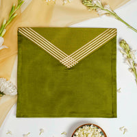 Saawan Grid Gota Trousseau Bag - Image 1