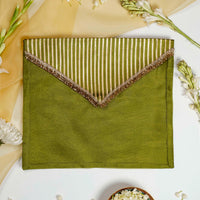 Saawan Full Gota Work with Gold Trims Trousseau Bag - Image 1