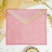 Bahaar Grid Gota Work Trousseau Bag - Image 1