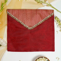 Saaj Full Gota Work with Gold Trims Trousseau Bag - Image 1