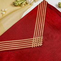 Saaj Grid Gota Trousseau Bag - Image 2