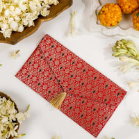 Red Meenakari Shagun Envelope - Image 1