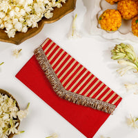 Sindoori Gota Work Shagun Envelope - Image 1
