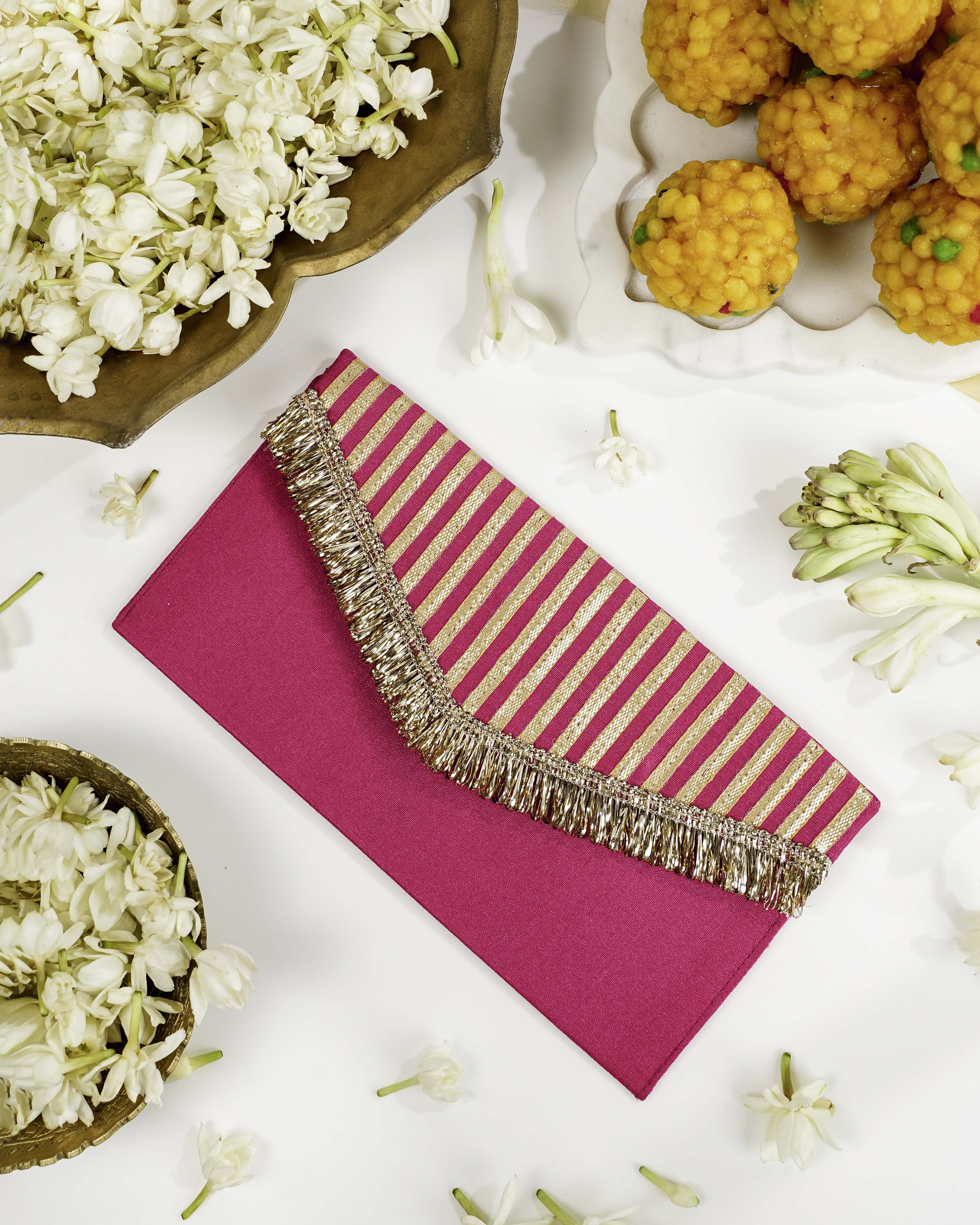 Gulzaar Gota Work Shagun Envelope
