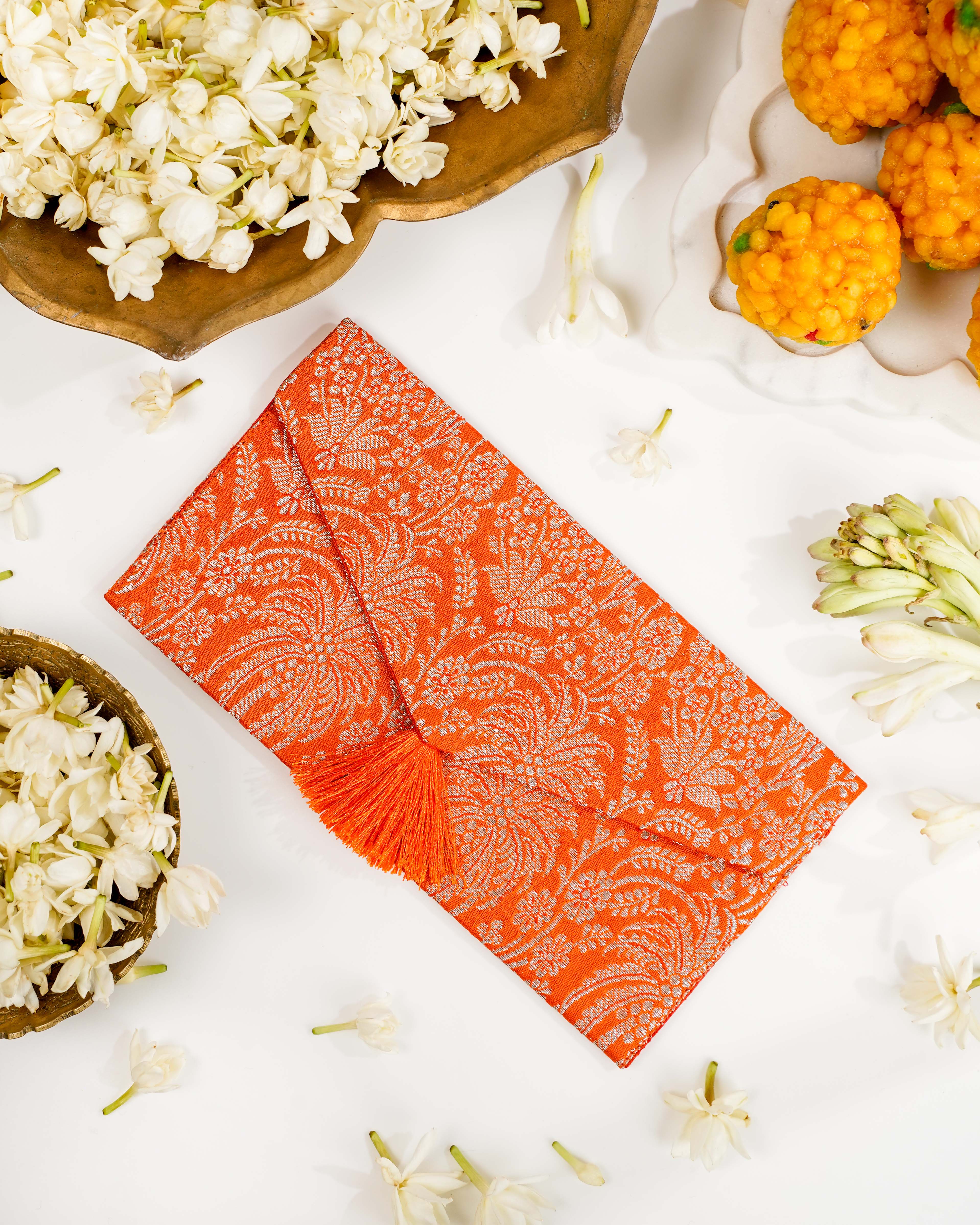 Sunehri Brocade Shagun Envelope