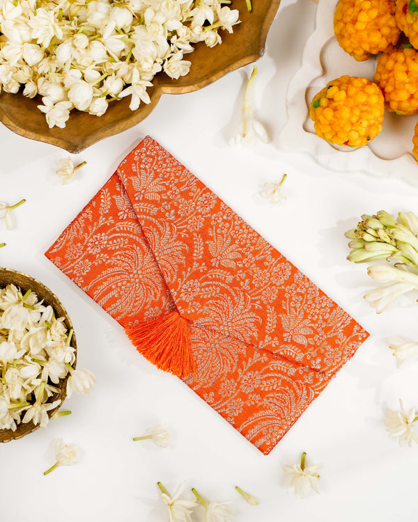 Sunehri Brocade Shagun Envelope