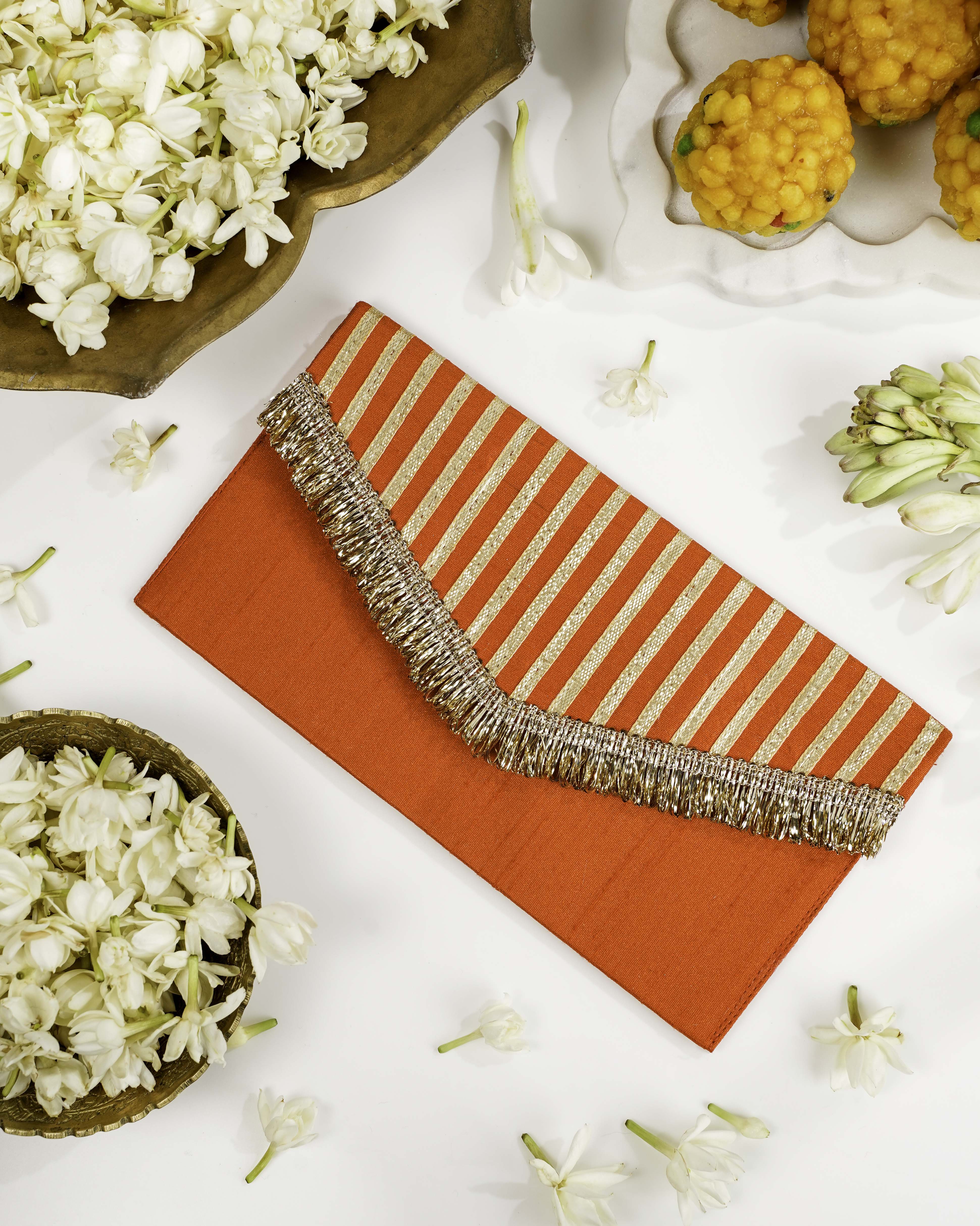 Sunehri Gota Work Shagun Envelope