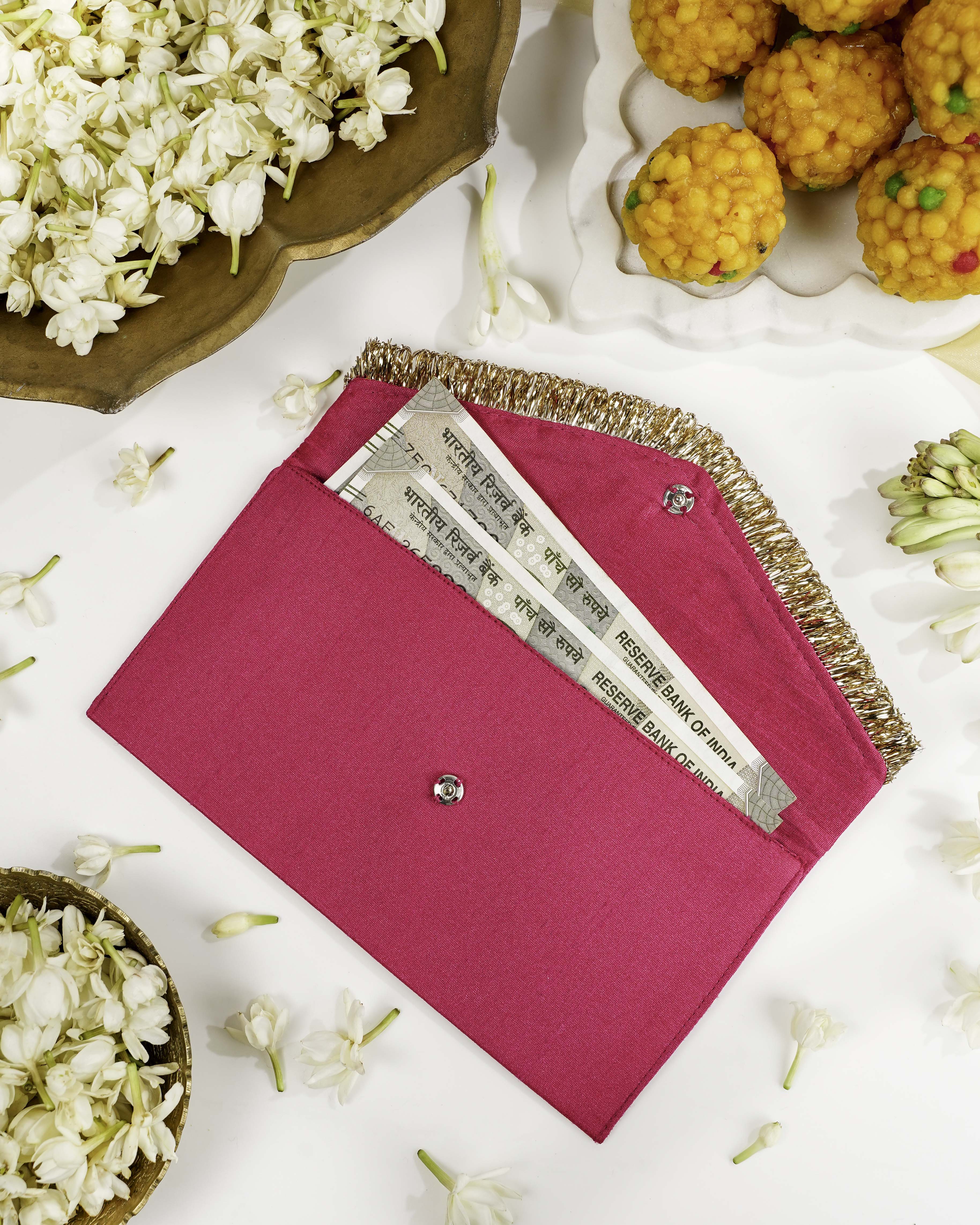 Gulzaar Gota Work Shagun Envelope