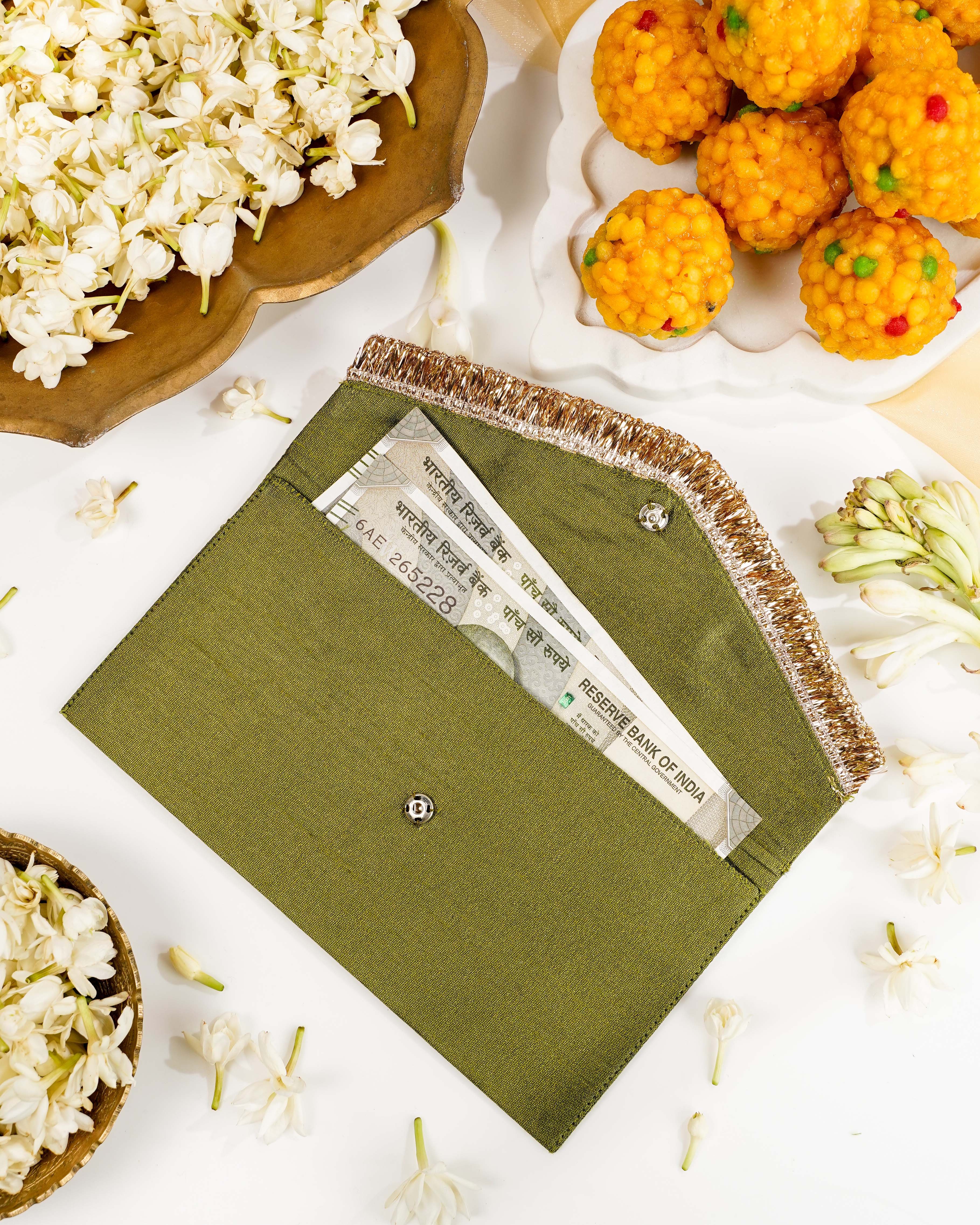 Saawan Gota Work Shagun Envelope