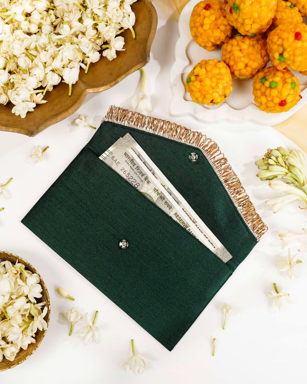 Baagh Gota Work Shagun Envelope