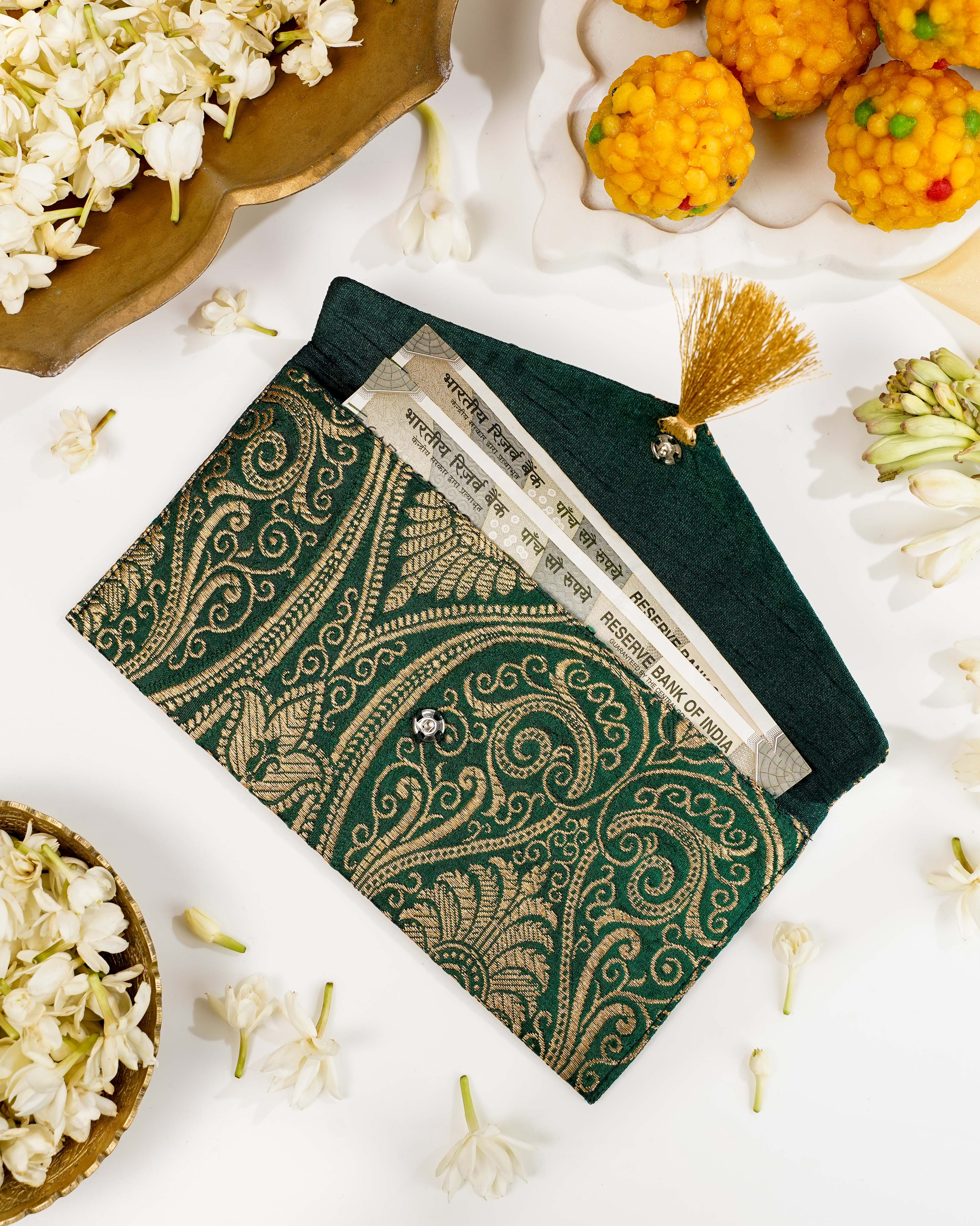 Baagh Brocade Shagun Envelope