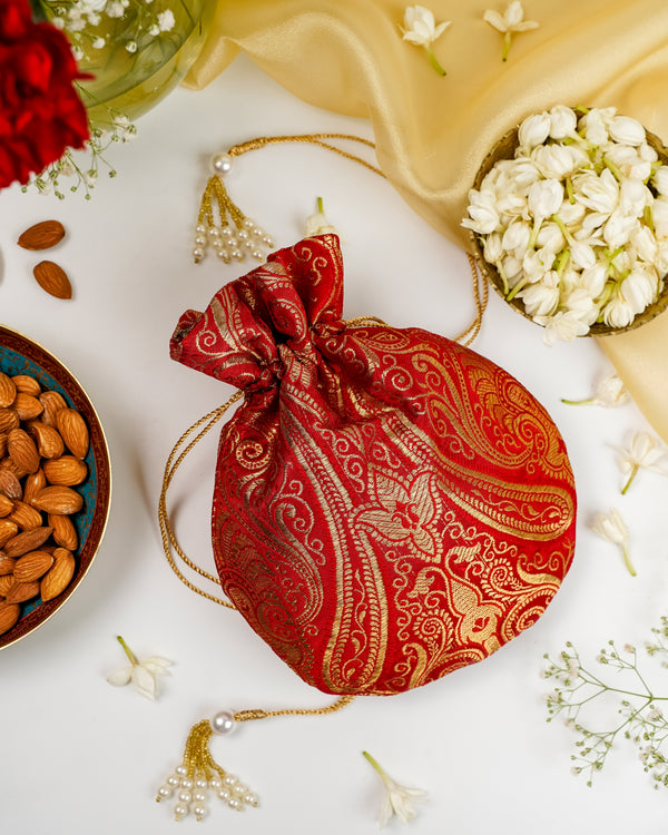 Sindoori Brocade Potli