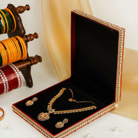 Sindoori Brocade Necklace Box - Image 2