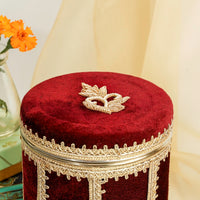 Saaj Velvet Ladoo/Bhaji Box - Image 3