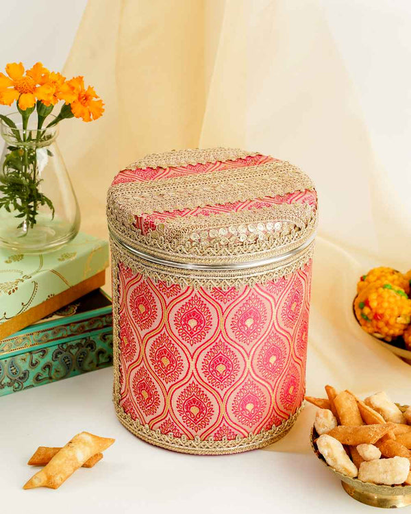 Gulaabi Ladoo/Bhaji Box image 0