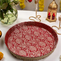 Saaj Brocade Shagun Thaal - Image 1