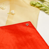 Suneheri Silk, Full Gota work, Trousseau Bag - Image 4