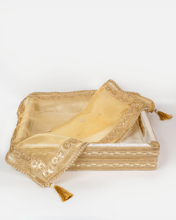 Noori MDF Shagun Tray with Cover image 0