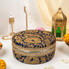 Chandni Brocade Ladoo Box Small - Image 1
