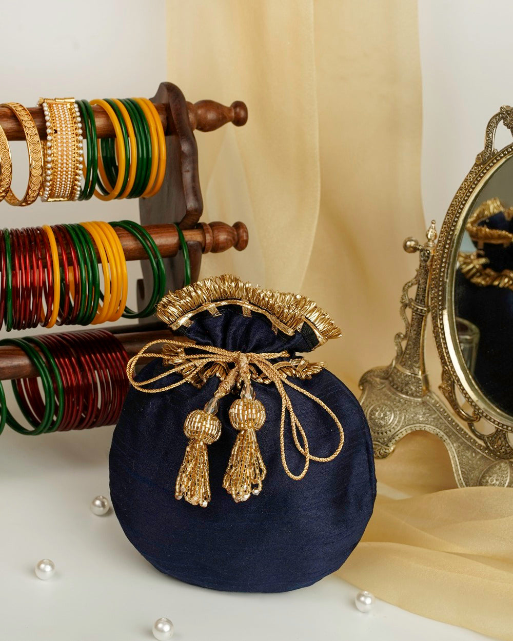 Chandni Silk Potli image 0