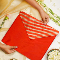 Suneheri Silk, Full Gota work, Trousseau Bag - Image 2