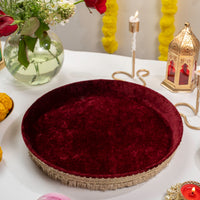 Saaj Velvet Shagun Thaal - Image 1