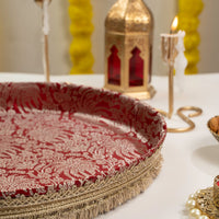 Saaj Brocade Shagun Thaal - Image 2