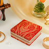 Sindoori Paisley Brocade Kada Box - Image 1