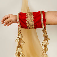 Sindoori Velvet Chura Cover - Big Tassel (Pair of 2) - Image 1