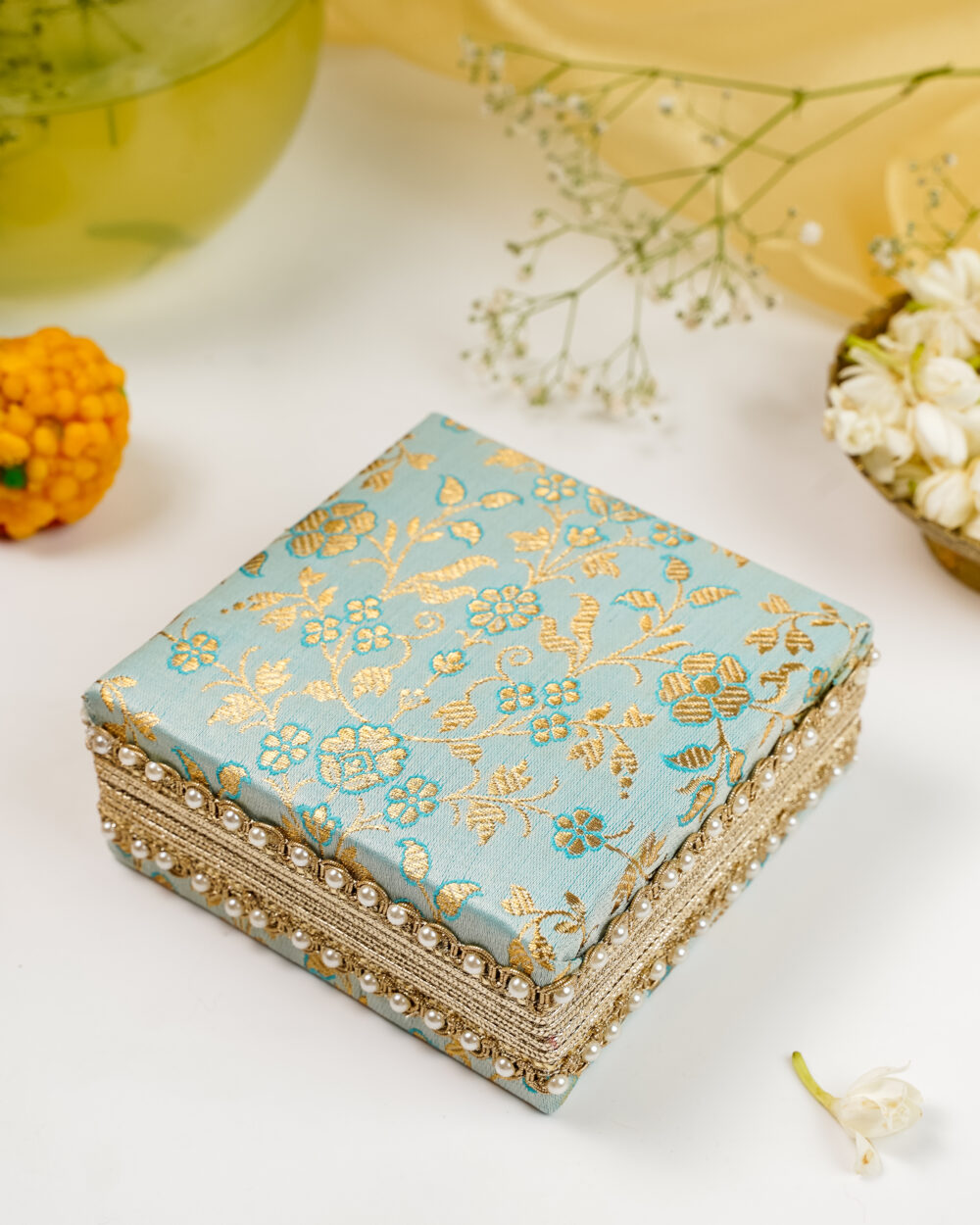 Seher Single Brocade Kada Box By Navka Studio